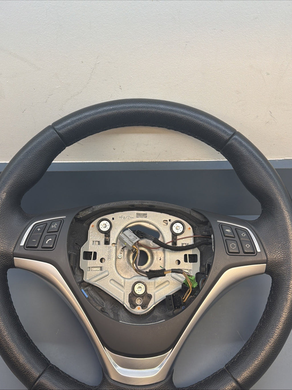 07-13 BMW X1 E84 Sport Steering Wheel Heated Leather W/O Paddles LCI OEM 6853133