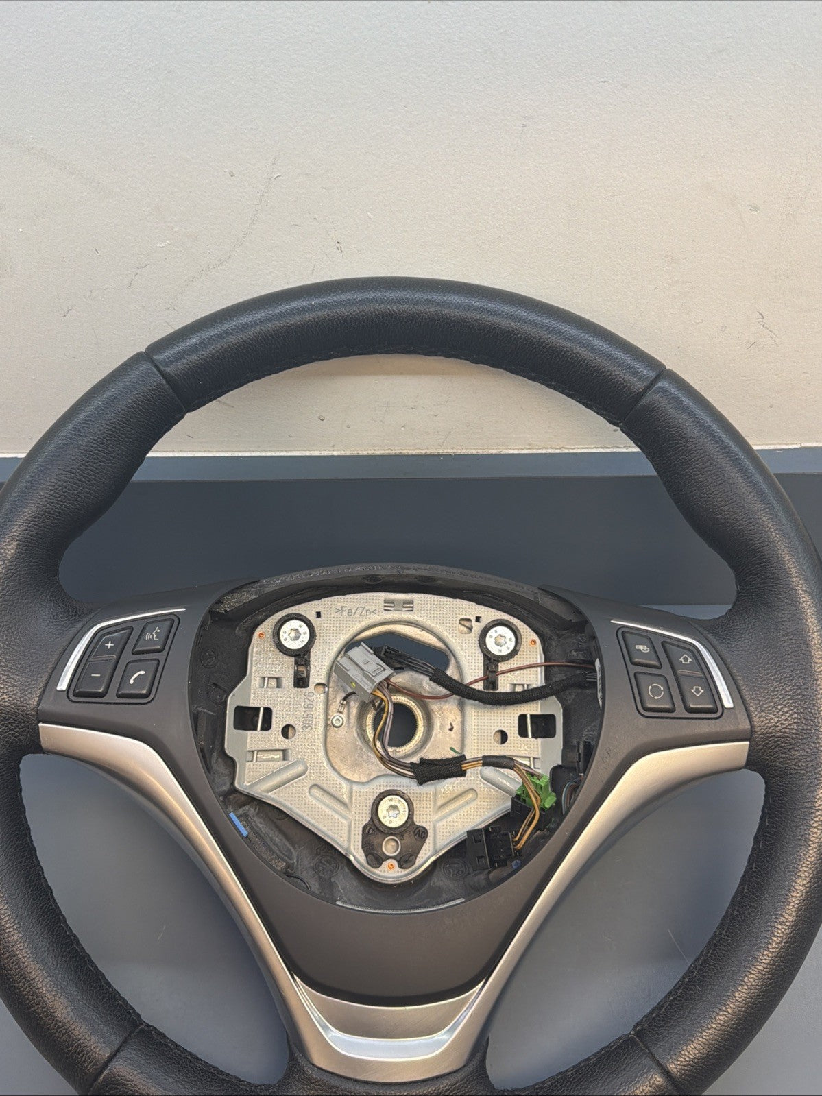 07-13 BMW X1 E84 Sport Steering Wheel Heated Leather W/O Paddles LCI OEM 6853133