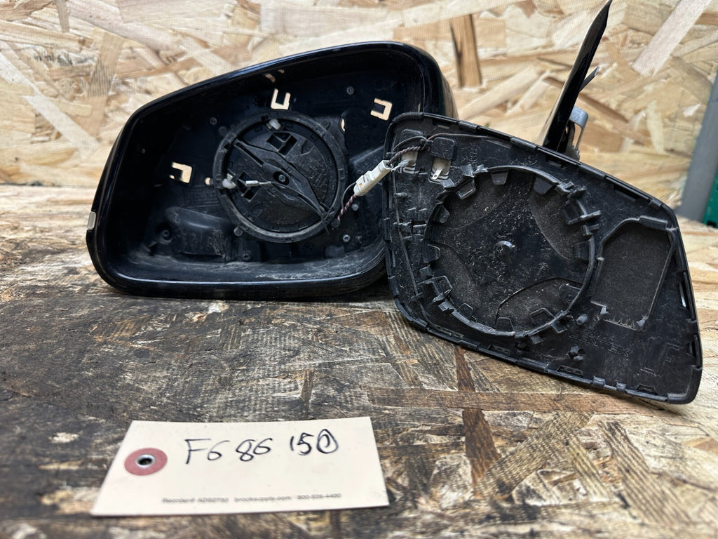 BMW 12-19 F30 POWER FRONT LEFT DRIVER DOOR MIRROR +COVER FOR PARTS OEM 013079