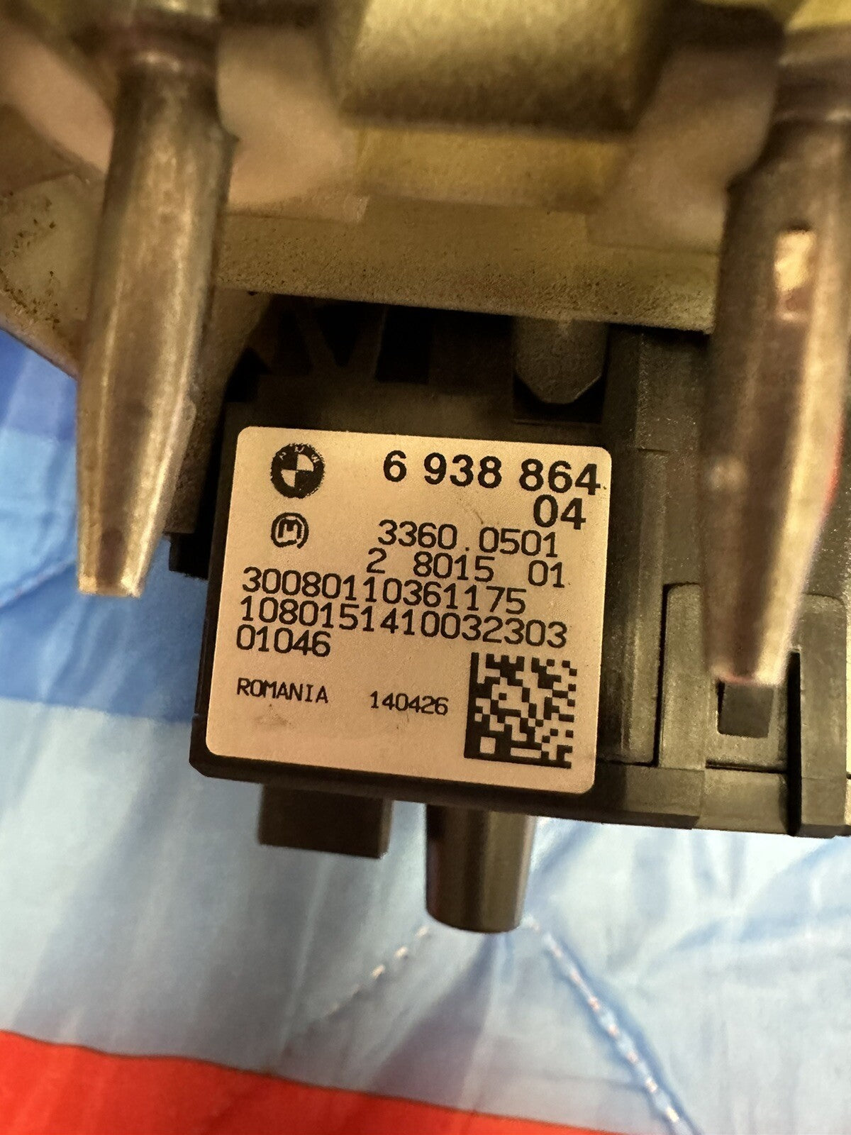 06-11 BMW 325i 328i 330i 335i HEADLIGHT FOG LIGHT CONTROL SWITCH OEM 6938864
