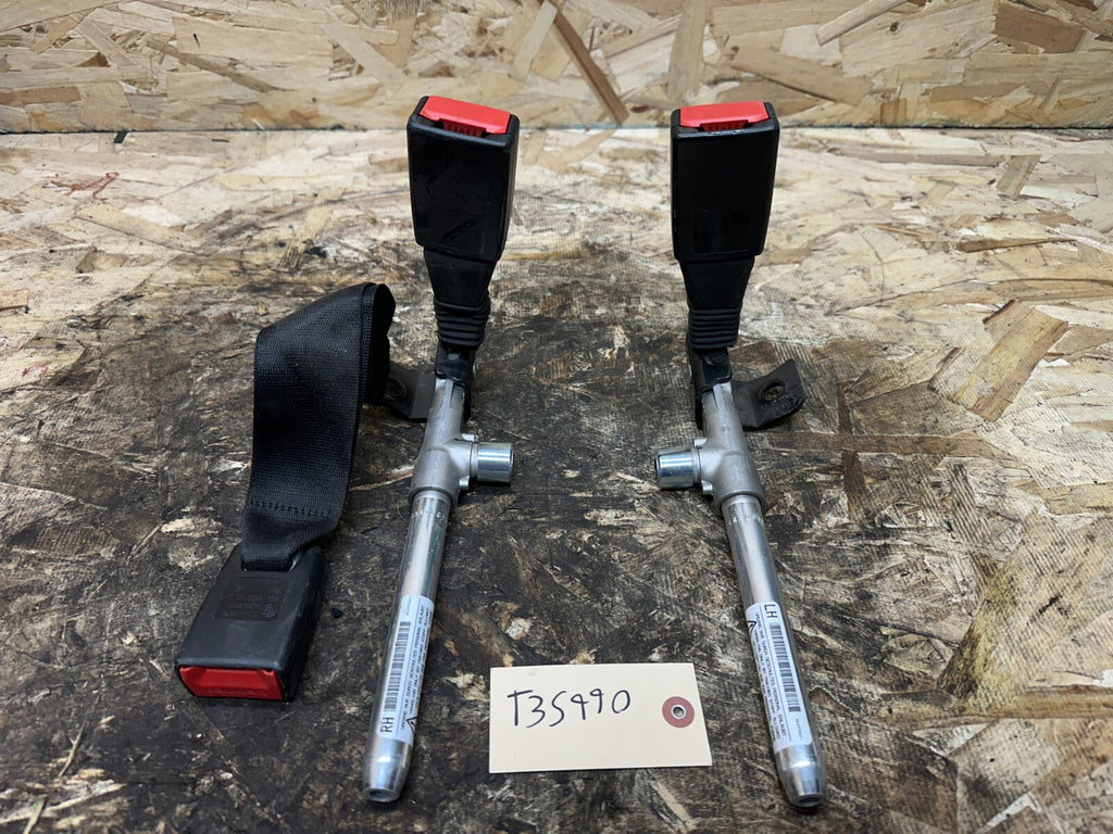 BMW 2006-2012 E90 REAR SEAT BELT BUCKELS+SRS SYSTEM TENSIONER SET OEM 6975364