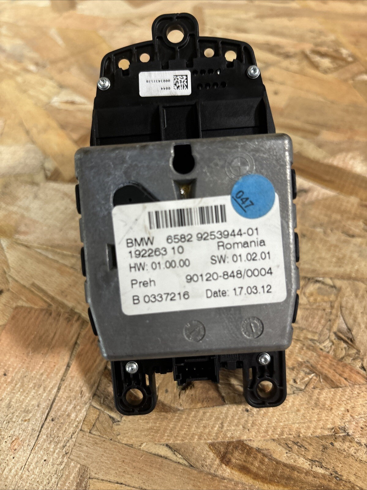 BMW /F01 F10 F20 F30 F25 F48 iDrive CIC Controller 4PIN Switch Joystick 9253944