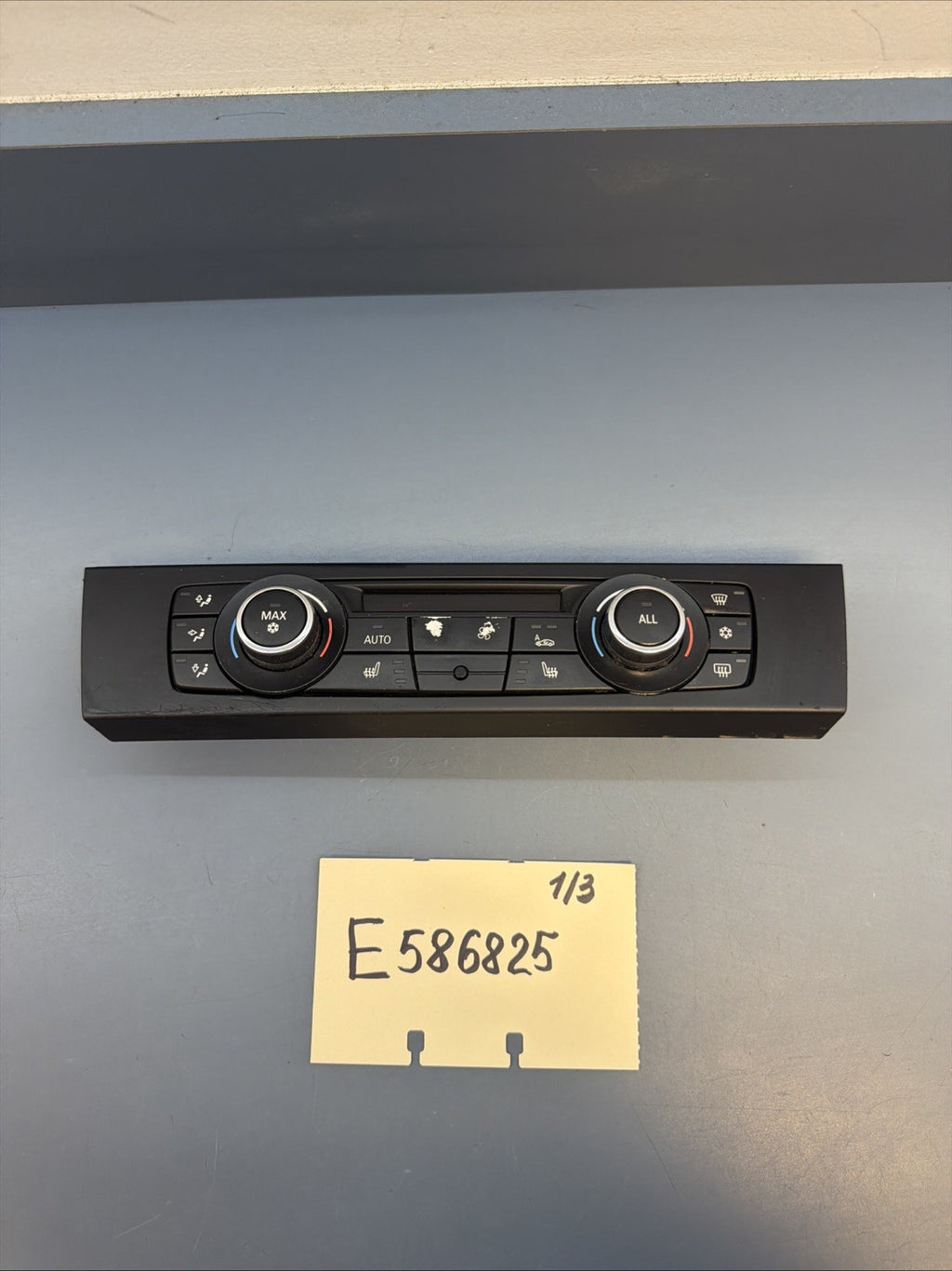 BMW 5-13 E92 E93 3 SERIES AUTOMATIC DIGITAL AC HEATER CONTROL PANEL OEM 9221854