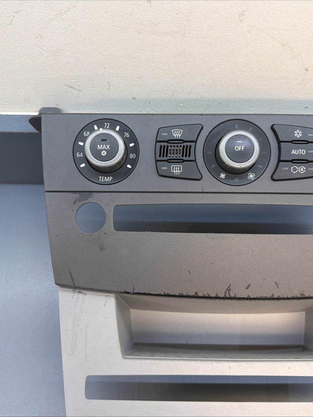 BMW 5 SERIES E60 E61 AC Control Unit Air Climate Control with storage 6946979