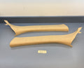 07-12 BMW X5 E70 Windshield A-Pillar Trim Panel Left & Right OEM 7129749 7129750