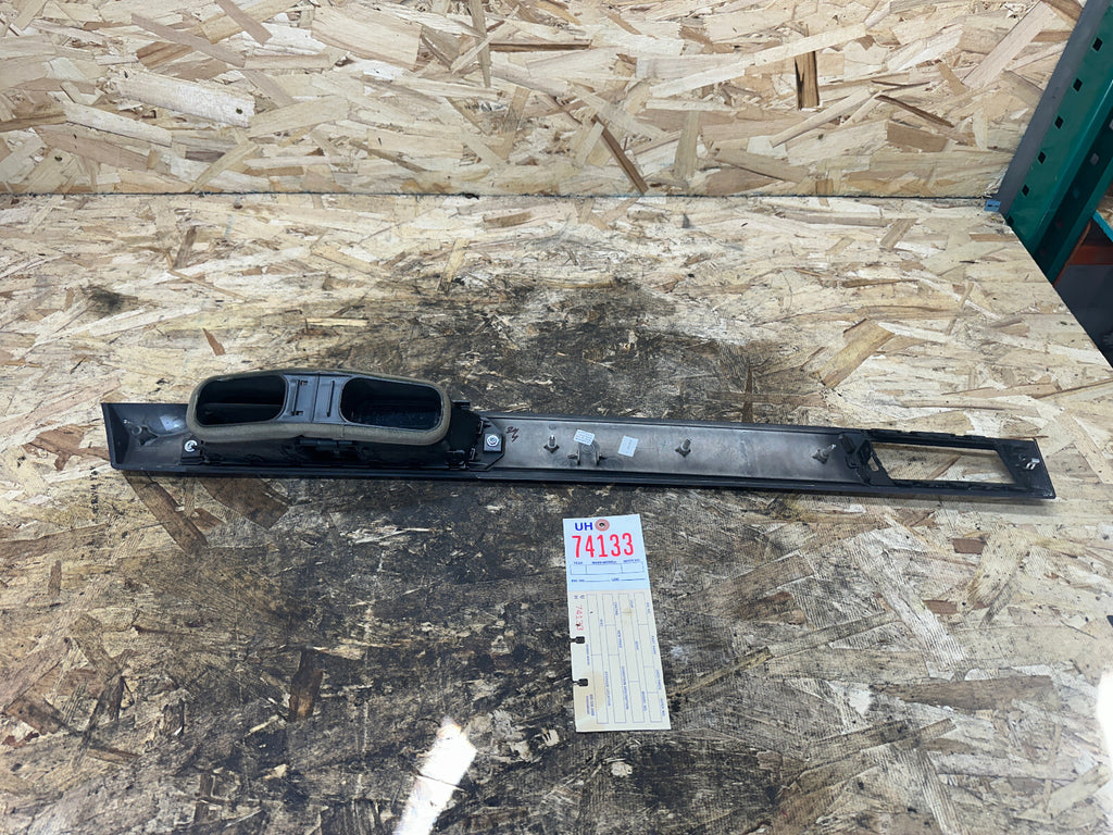 BMW 2001-2010 5 SERIES CENTER DASH POPLAR WOOD VENT TRIM OEM 6970268