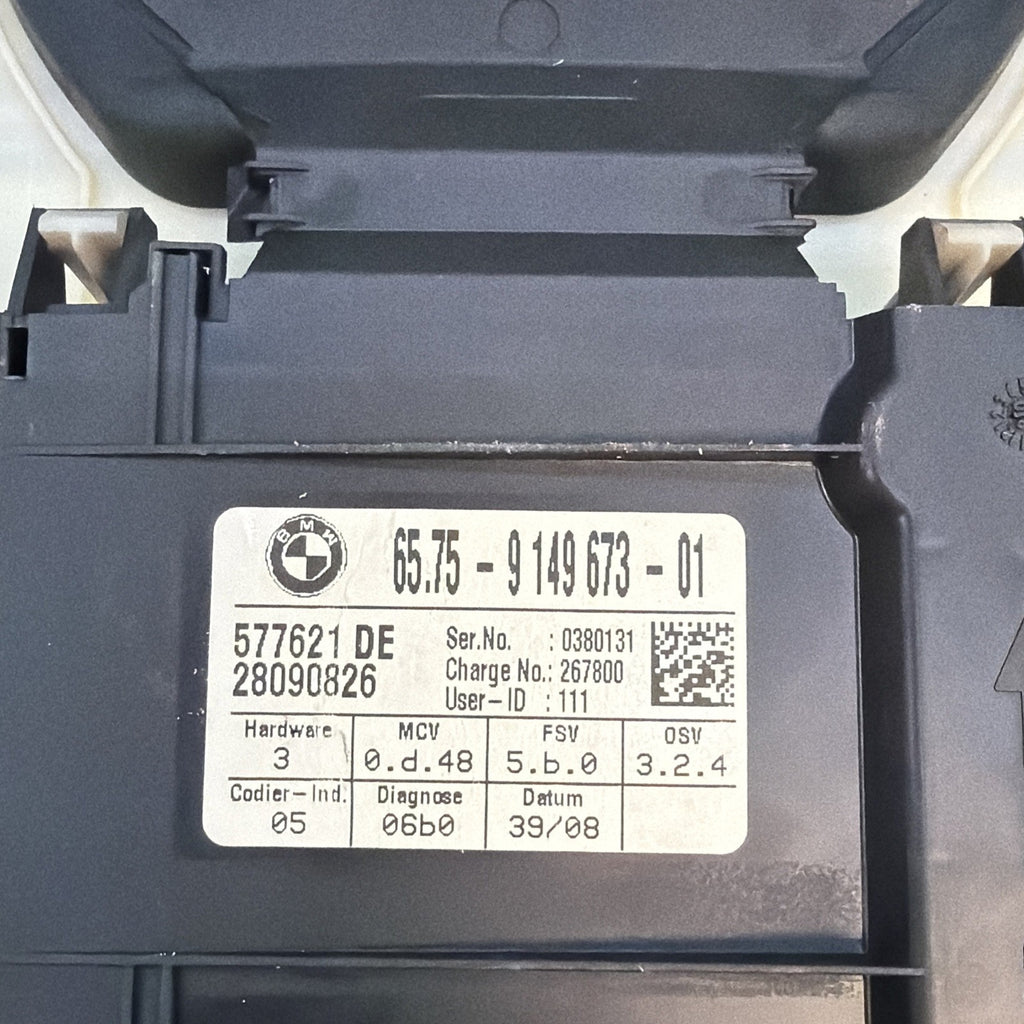 2006-2010 BMW 535i E60 5 SERIES ULTRA SONIC ALARM MODULE 9149673 OEM