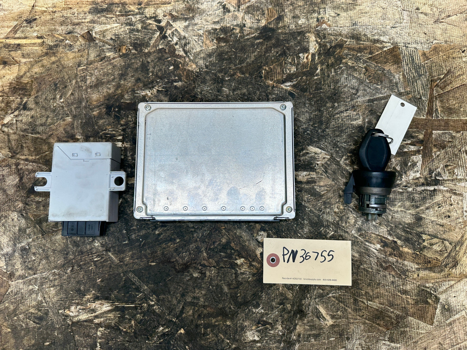 BMW 99-05 E46 ECU+CAS+KEY M54 3.0 ENGINE MS43 SET OEM 7545150+6905670