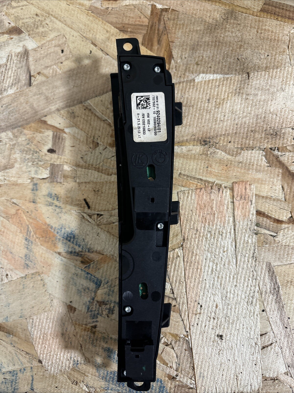 2017 BMW X3 Center Console Control Panel 61319257399-02 OEM O2-2