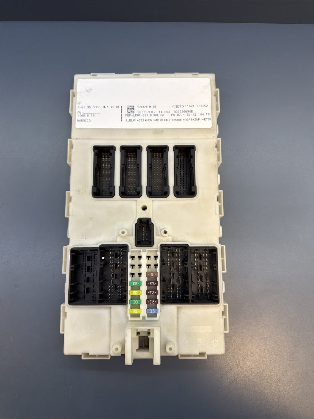 BMW 11-12 535i X3 3.0L N55 ECU+CAS(IMMOBILIZER)+KEY VIN MATCHED SET OEM 7629420