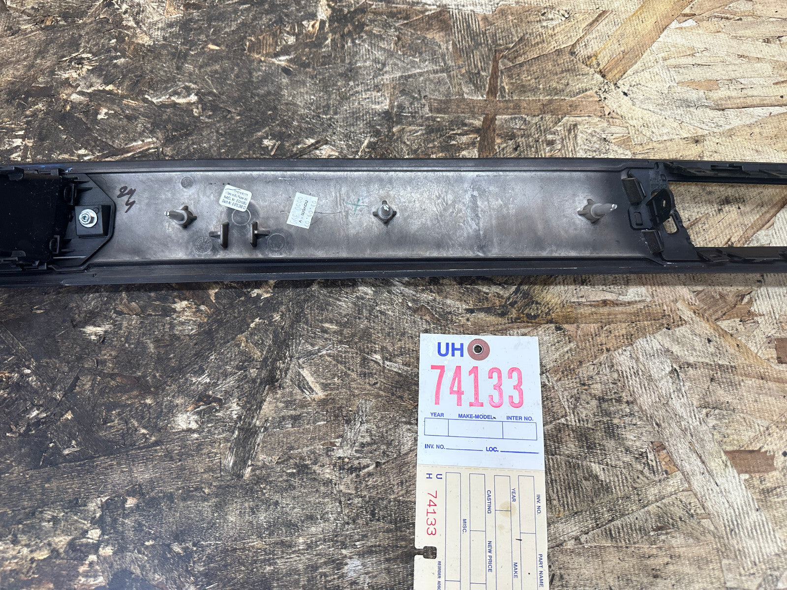 BMW 2001-2010 5 SERIES CENTER DASH POPLAR WOOD VENT TRIM OEM 6970268