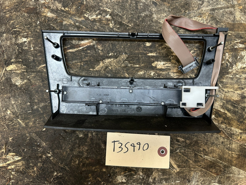 BMW 2006-2012 E90 TRIM FOR CLIMATE CONTROL+HEATED SEATS PANEL OEM 9120979