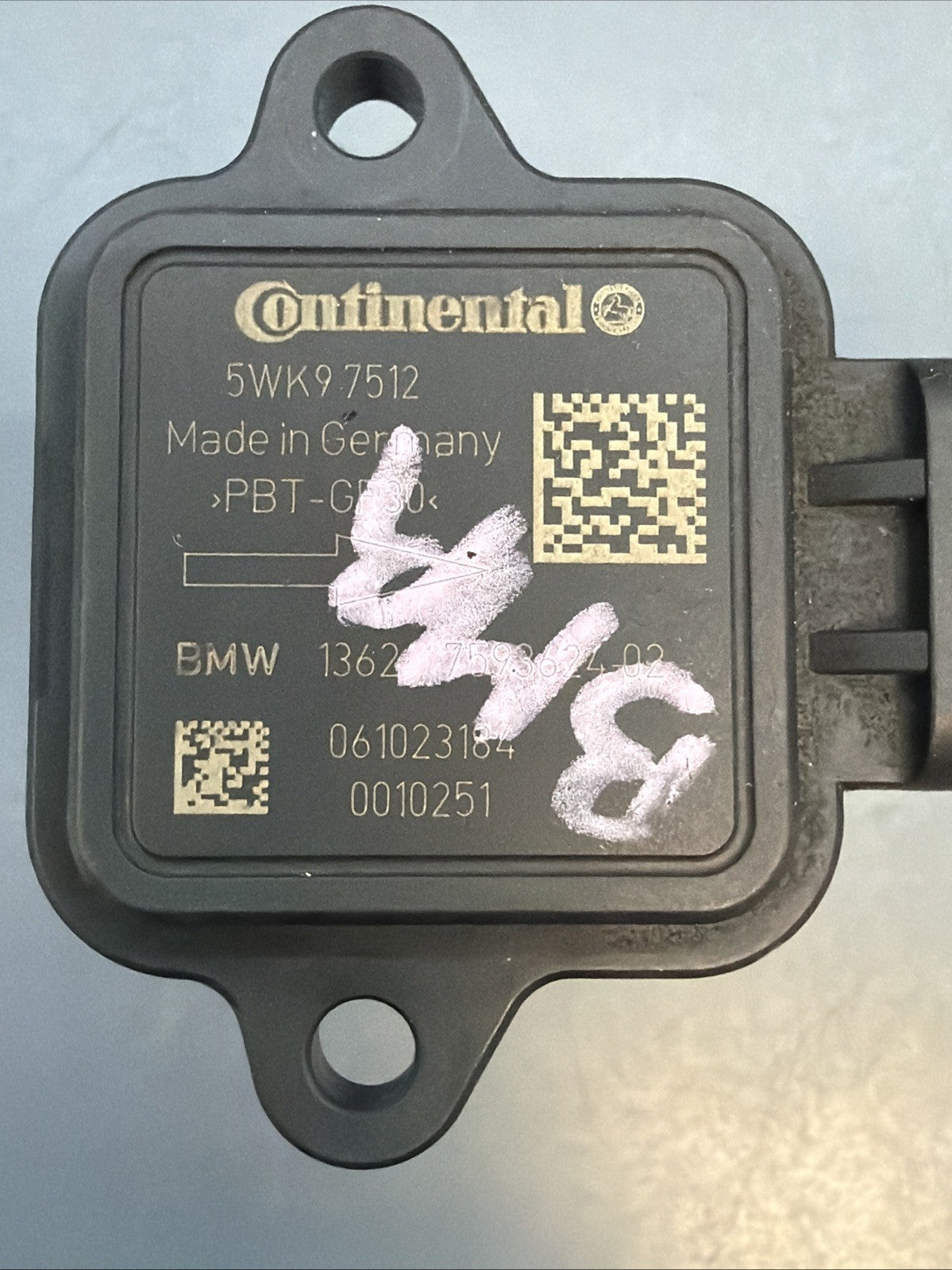 OEM BMW E82 E90 E92 F10 F13 F15 F25 X5 Engine N55 Air Flow Mass MAF 5WK97512