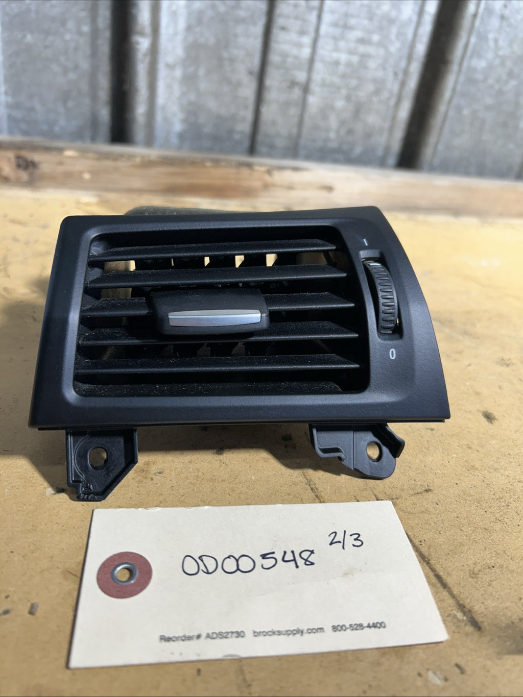 11-17 BMW F25 X3 Front Left Driver Side A/C Heater Air Vent Grille Trim 9217441