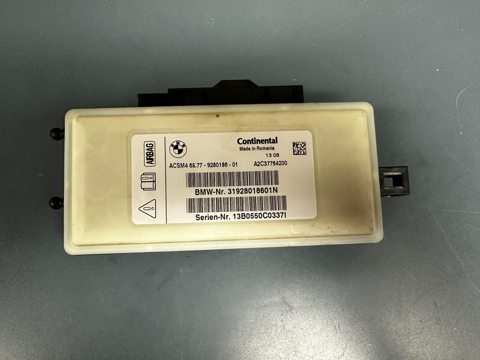 13-18 BMW 3/4 SERIES REAR VIEW CAMERA CONTROL MODULE OEM 16129510