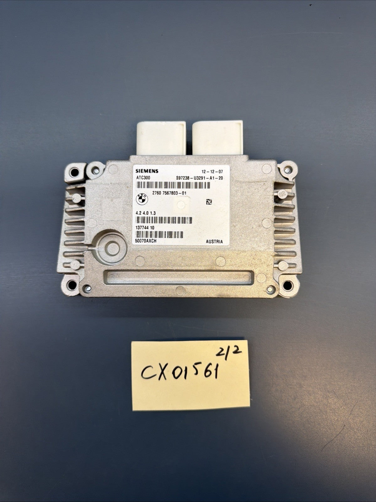 07-10 BMW 328XI xDRIVE AWD TRANSFER CASE CONTROL MODULE 7567803 OEM GENUINE