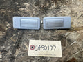 BMW 89-10 3 SERIES X3 X5 OVERHEAD SUNVISOR LIGHT OEM 6961995+6961996