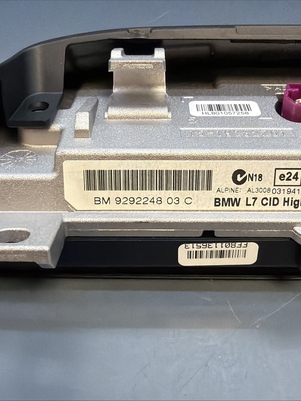 BMW 12-19 F25 F30 F32 F33 DASH MULTIMEDIA NAVIGATION DISPLAY SCREEN OEM 9292248