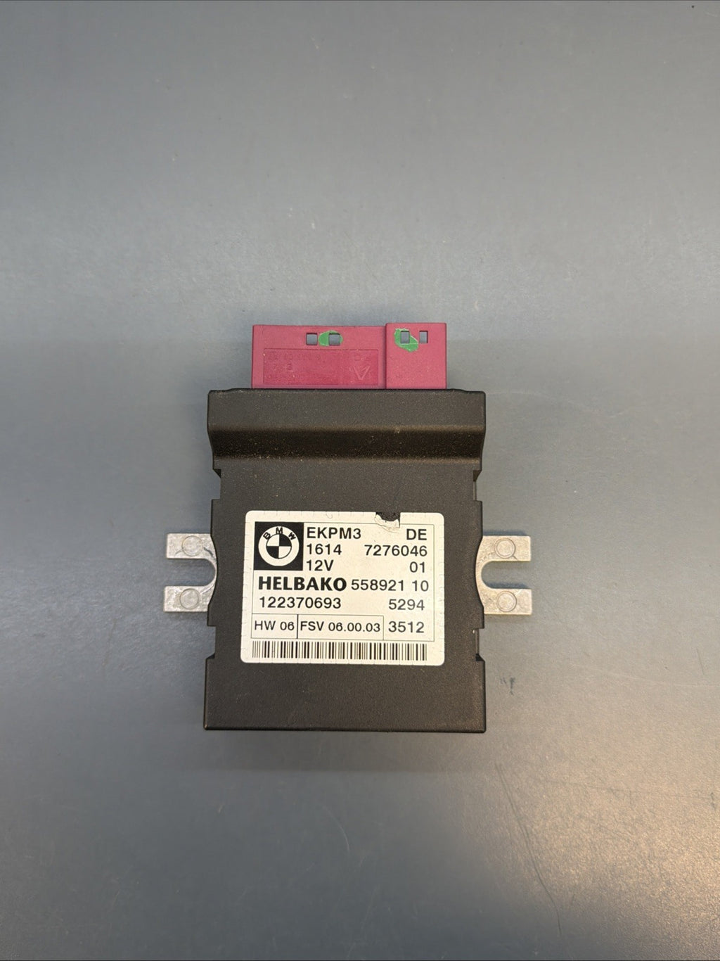 08-15 BMW x1 x5 x6 328i 335i 528i fuel pump control module ekpm3 7276046 oem