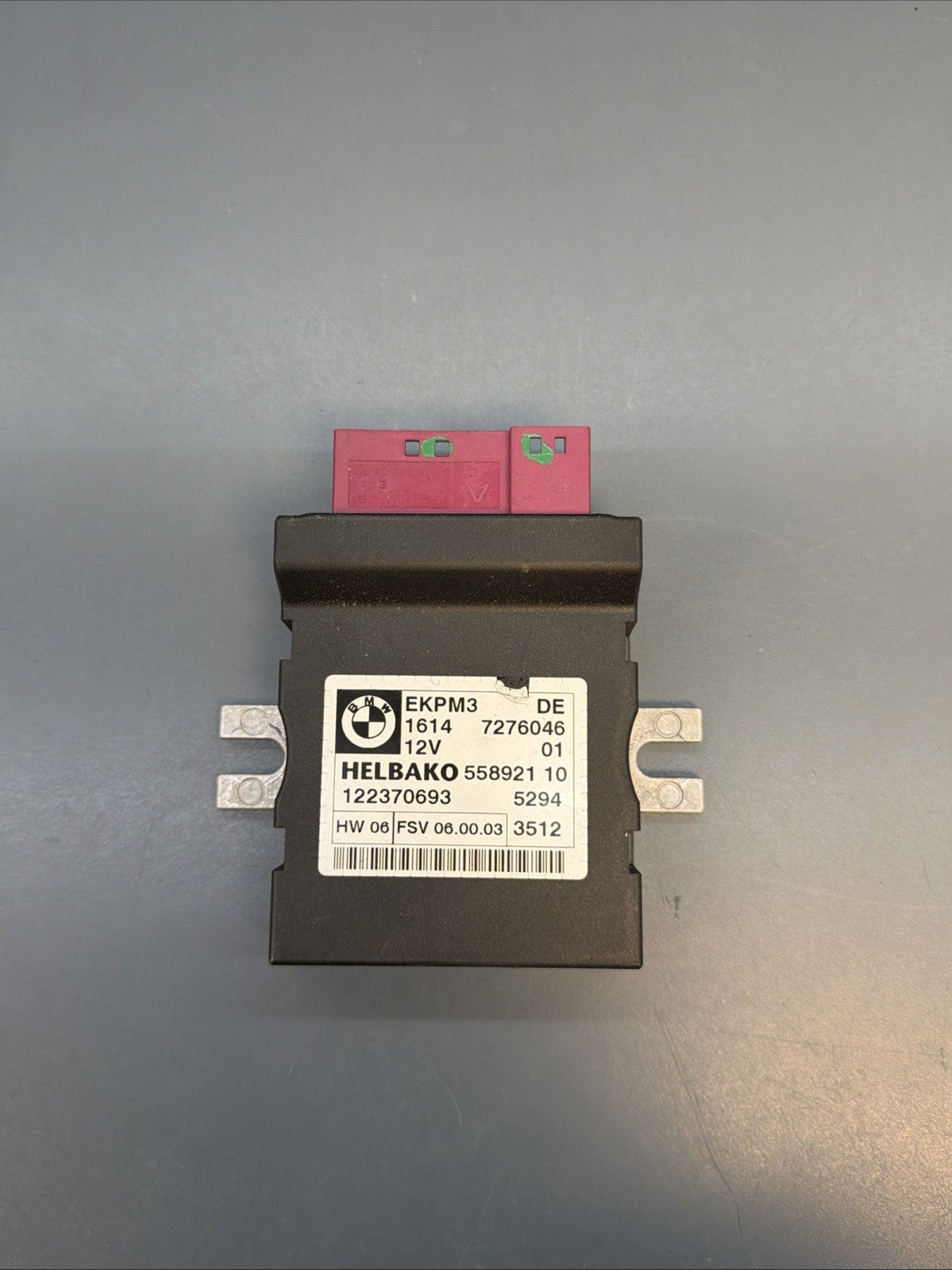 08-15 BMW x1 x5 x6 328i 335i 528i fuel pump control module ekpm3 7276046 oem