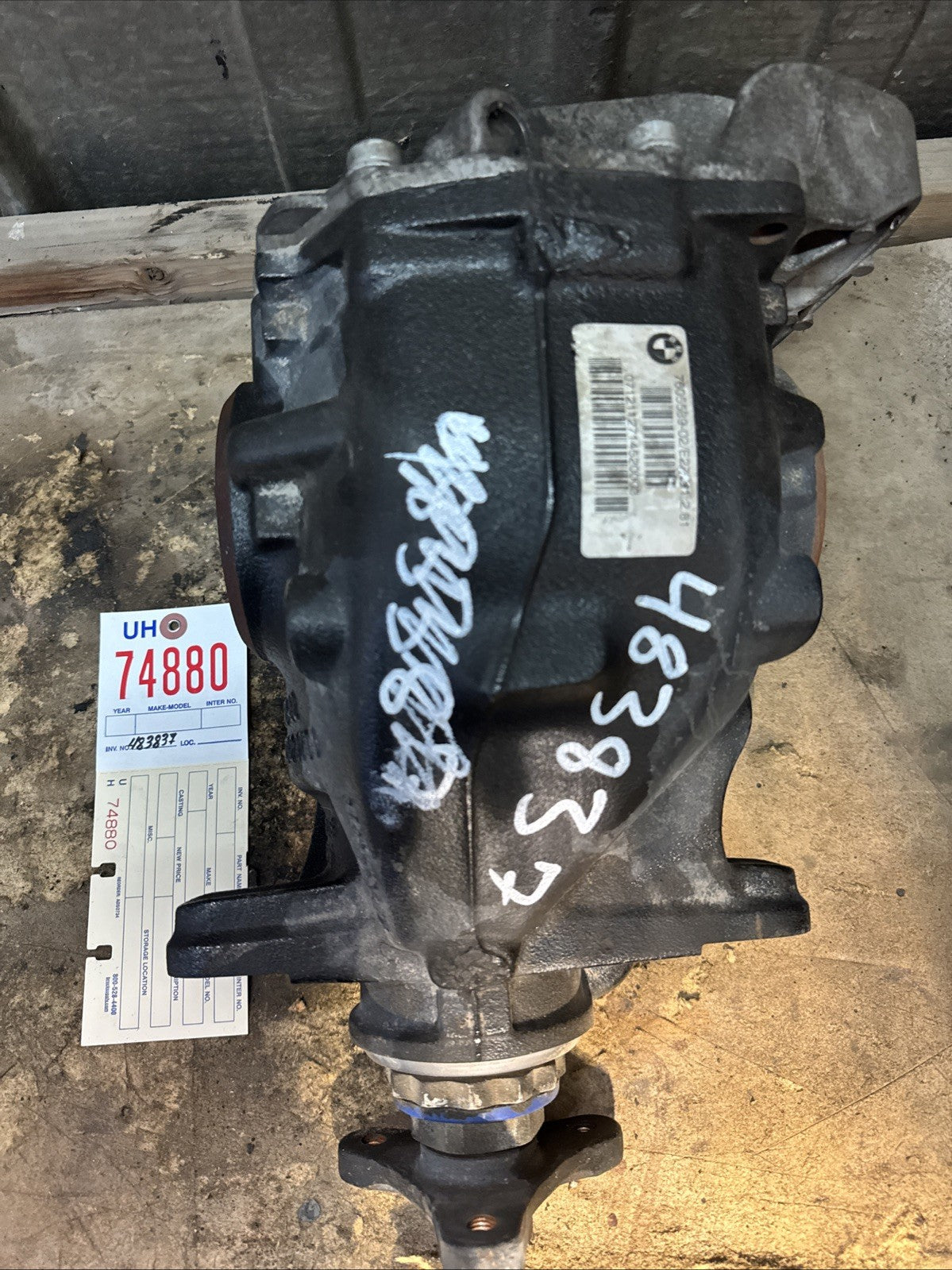 BMW REAR DIFFERENTIAL 3 SERIES F30 AUTOMATIC FINAL DRIVE 2.81 7605589