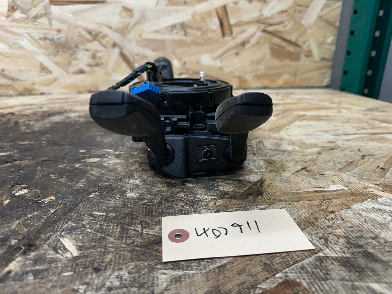 BMW 06-12 E90 STEERING COLUMN SWITCH MODULE COMPLETE W CLOCK SPRING OEM 9169755