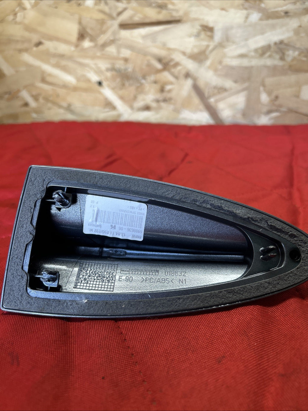 07-13 BMW E90 E92 3 Series Roof Upper Antenna Shark Fin Module Trim 6988636 GREY