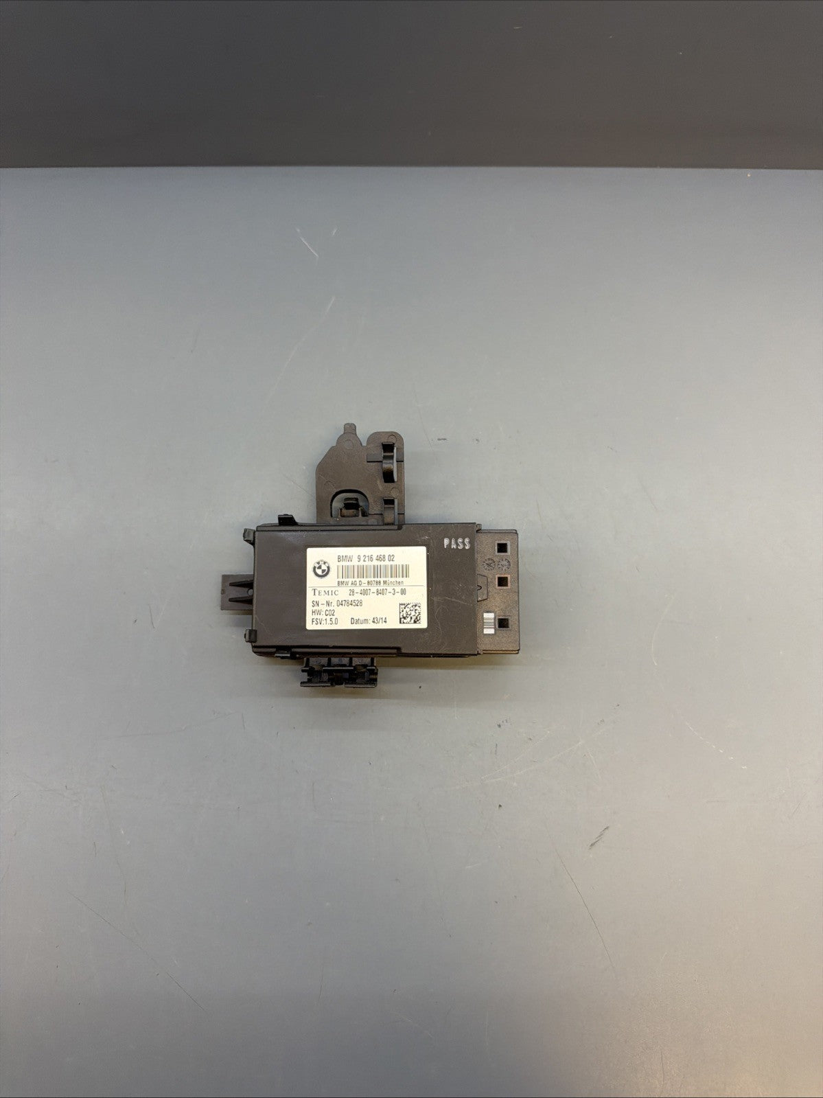 12-18 BMW 328i 335i F30 F34 FRONT OR REAR HEATED SEAT CONTROL MODULE 9216468