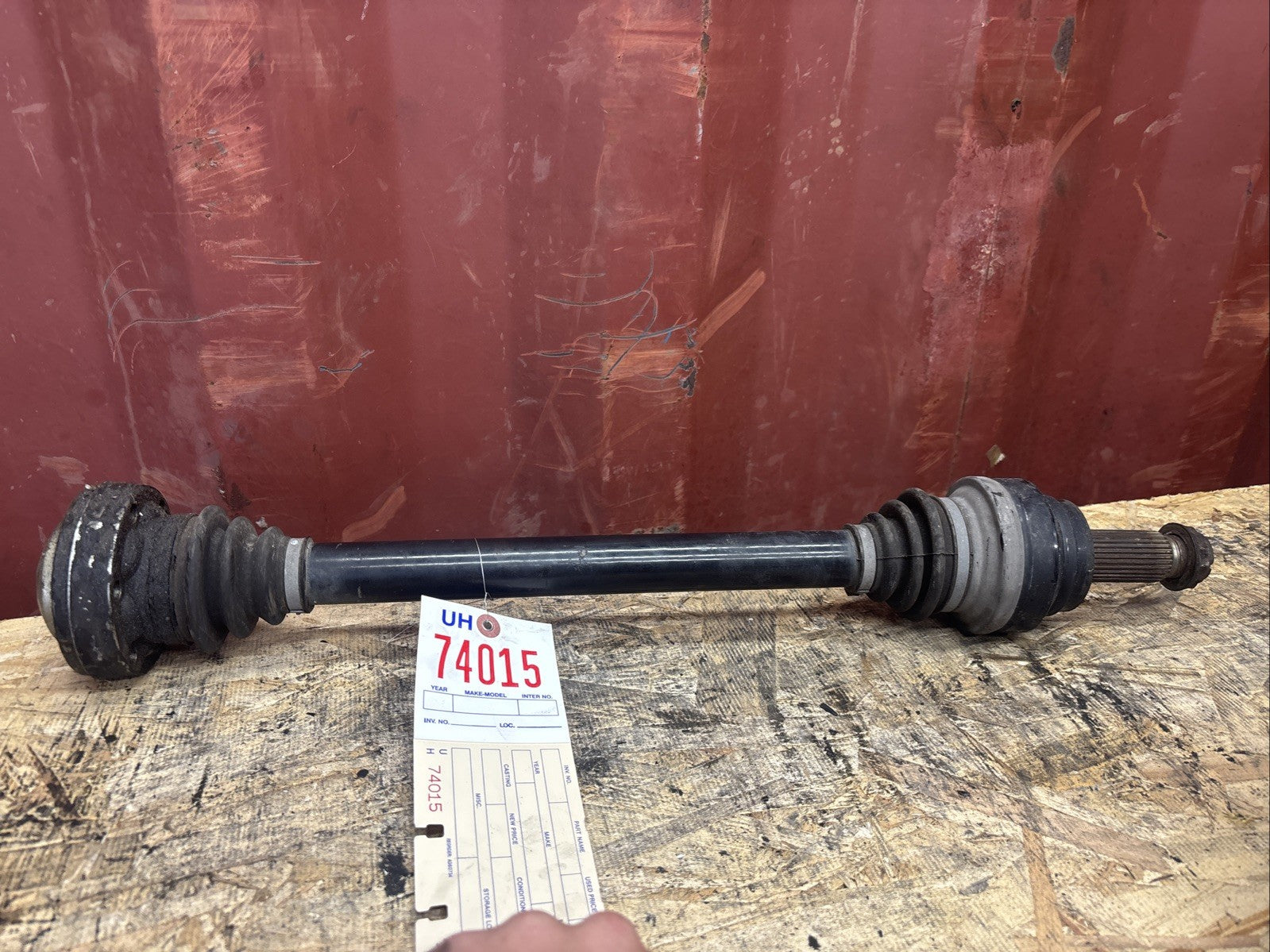 BMW OEM CV AXLE REAR RIGHT  5 SERIES E70 USED S63 ENGINE 2007-2013 3320 7603252