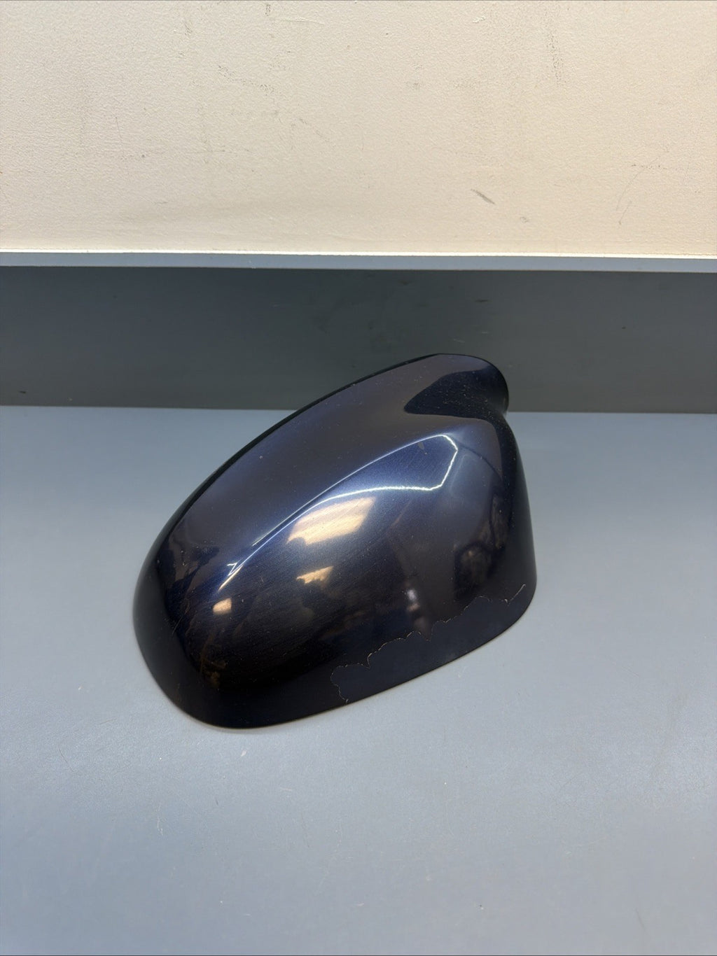 2009-2011 BMW E90 328i 335i SEDAN FRONT LEFT DRIVER BLUE MIRROR CAP COVER OEM