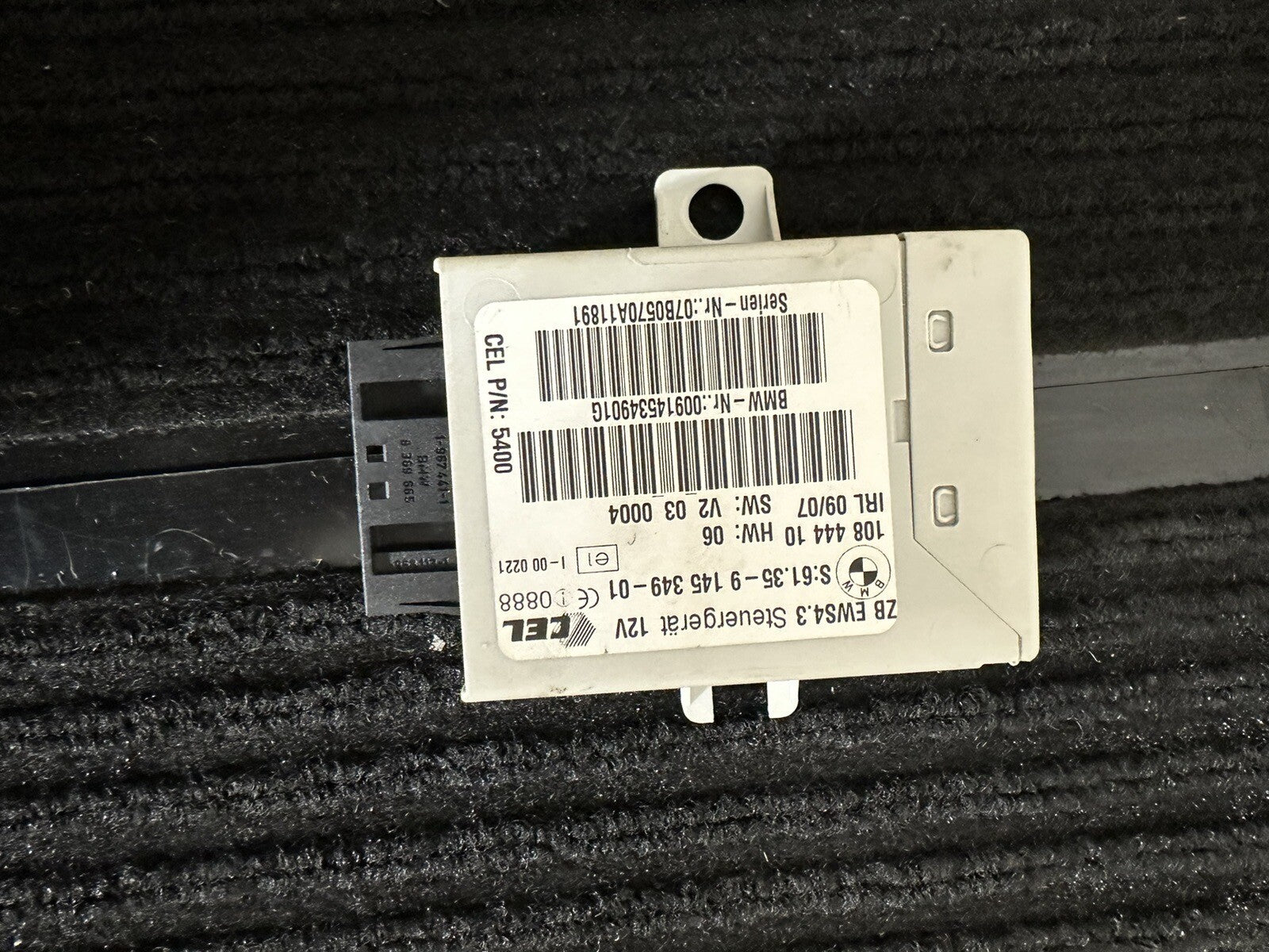 06-08 BMW Z4 E85 3.0L N52 ENGINE MSV70 DME EWS IMMOBILIZER MODULE KEY SET OEM