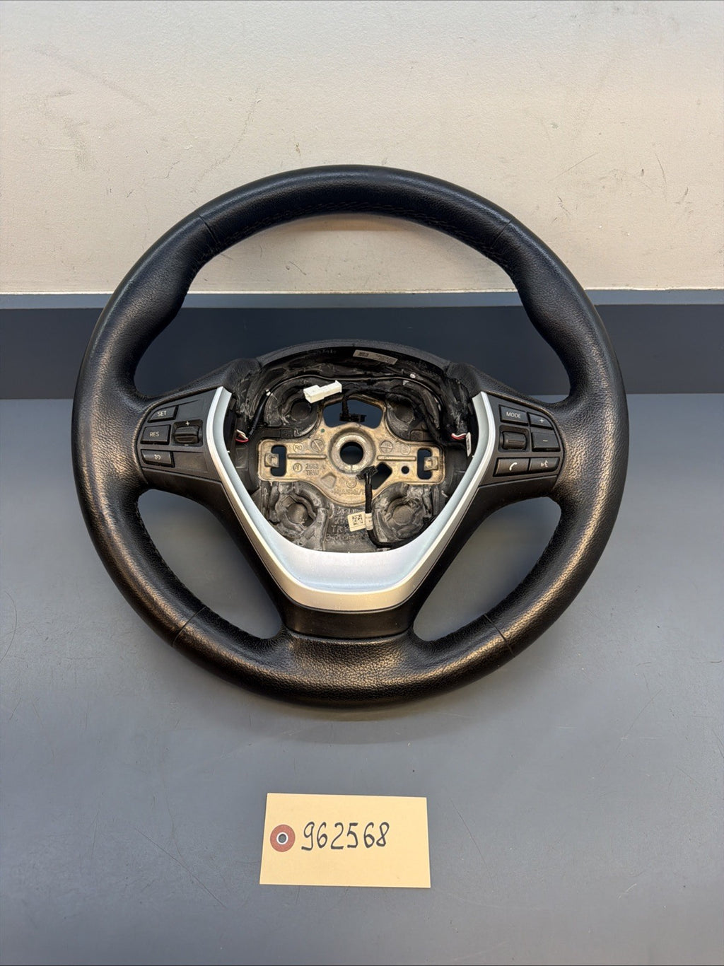 12-18 BMW F30 F32 328i 435i LEATHER SPORT STEERING WHEEL OEM 9218380