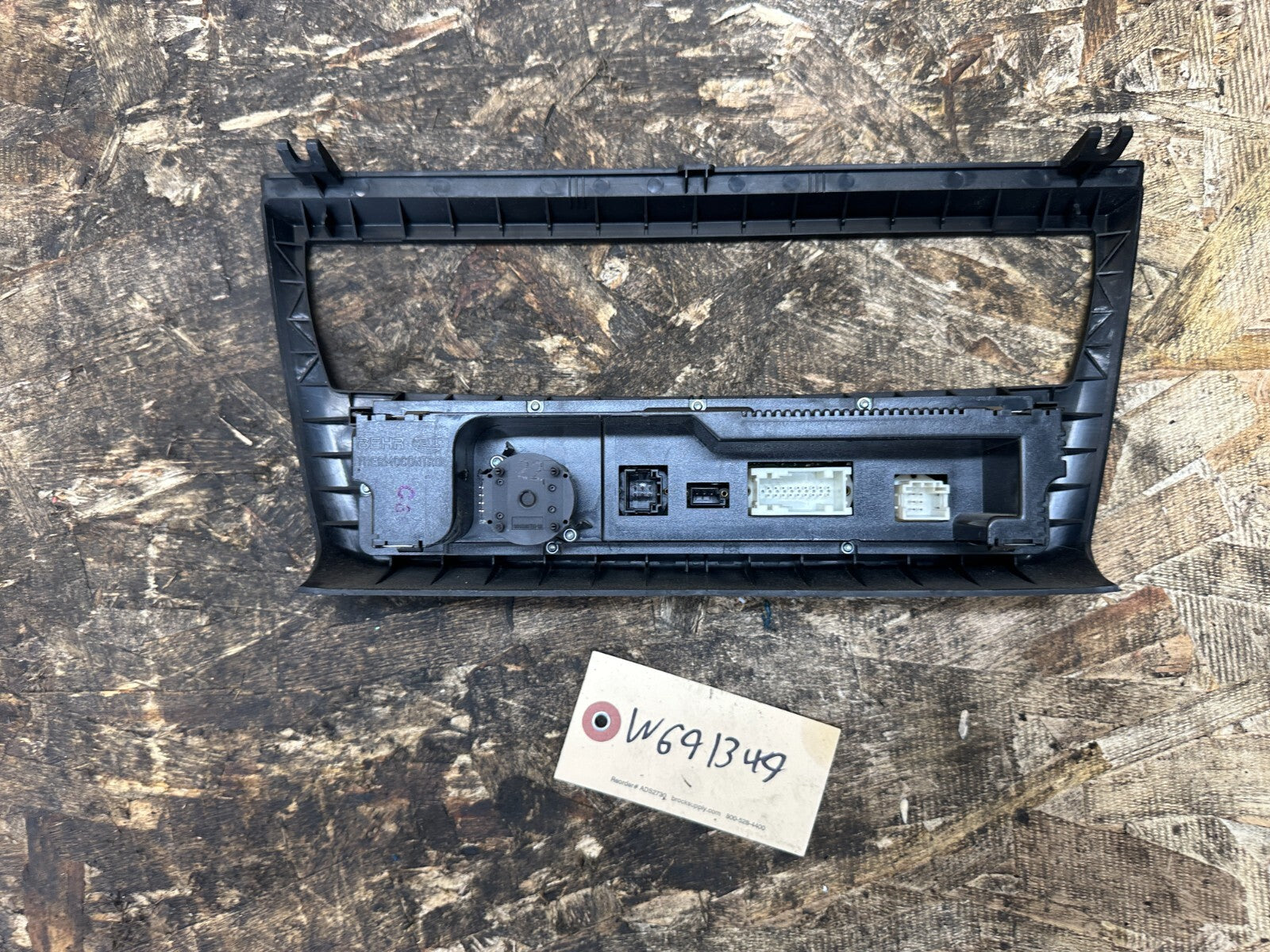 BMW 2003-2010 E83 X3 AC/HEATER CLIMATE CONTROL PANEL BLACK OEM 3426630