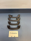 12-18 OEM BMW F30 F10 F80 X3 F25 INTERIOR ROOF TOP GRAB HANDLE SET of 4 BLACK