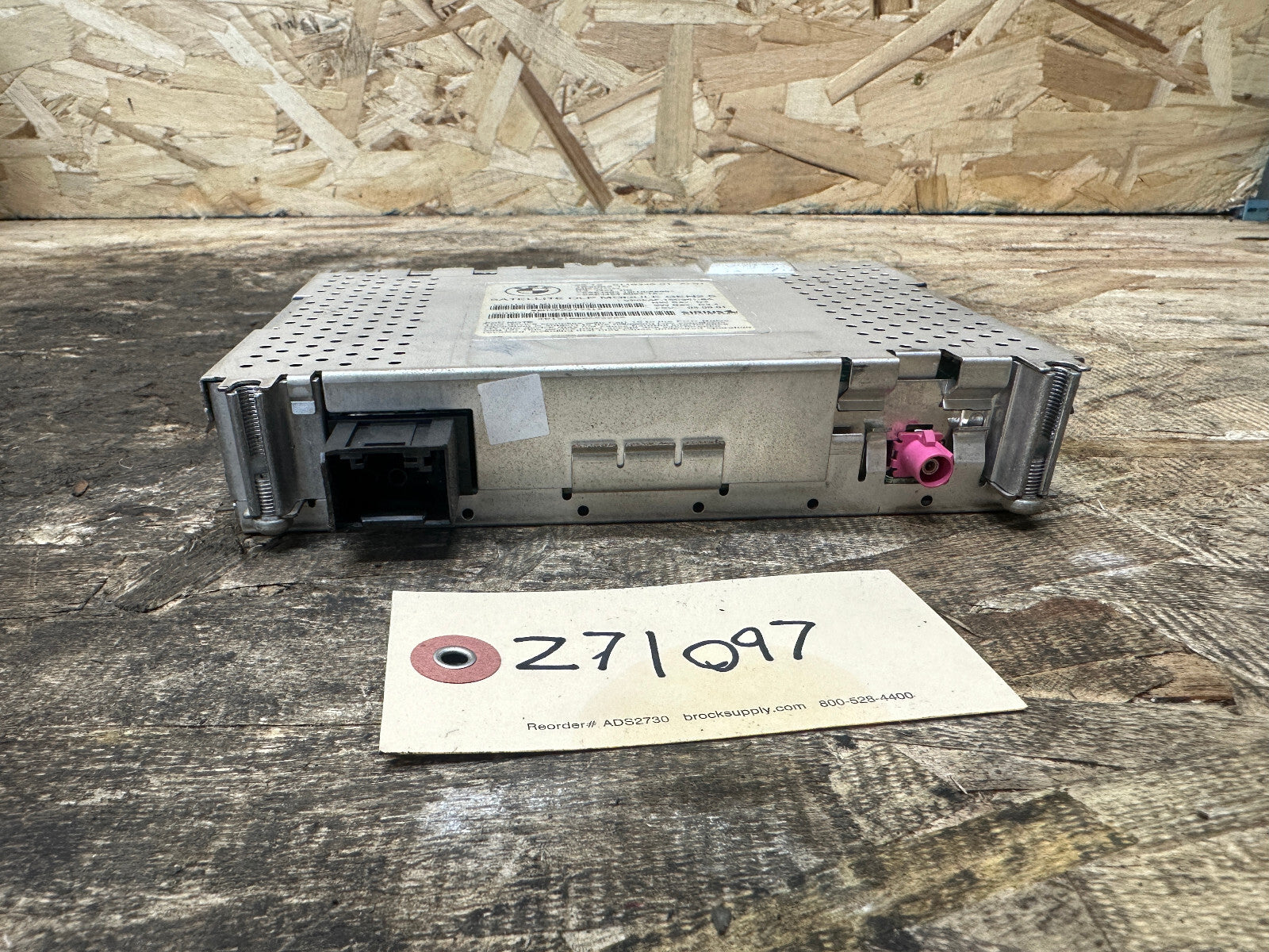 BMW 04-10 E90 3 SERIES SIRIUS SATELLITE RADIO DLP CONTROL MODULE OEM 9119346