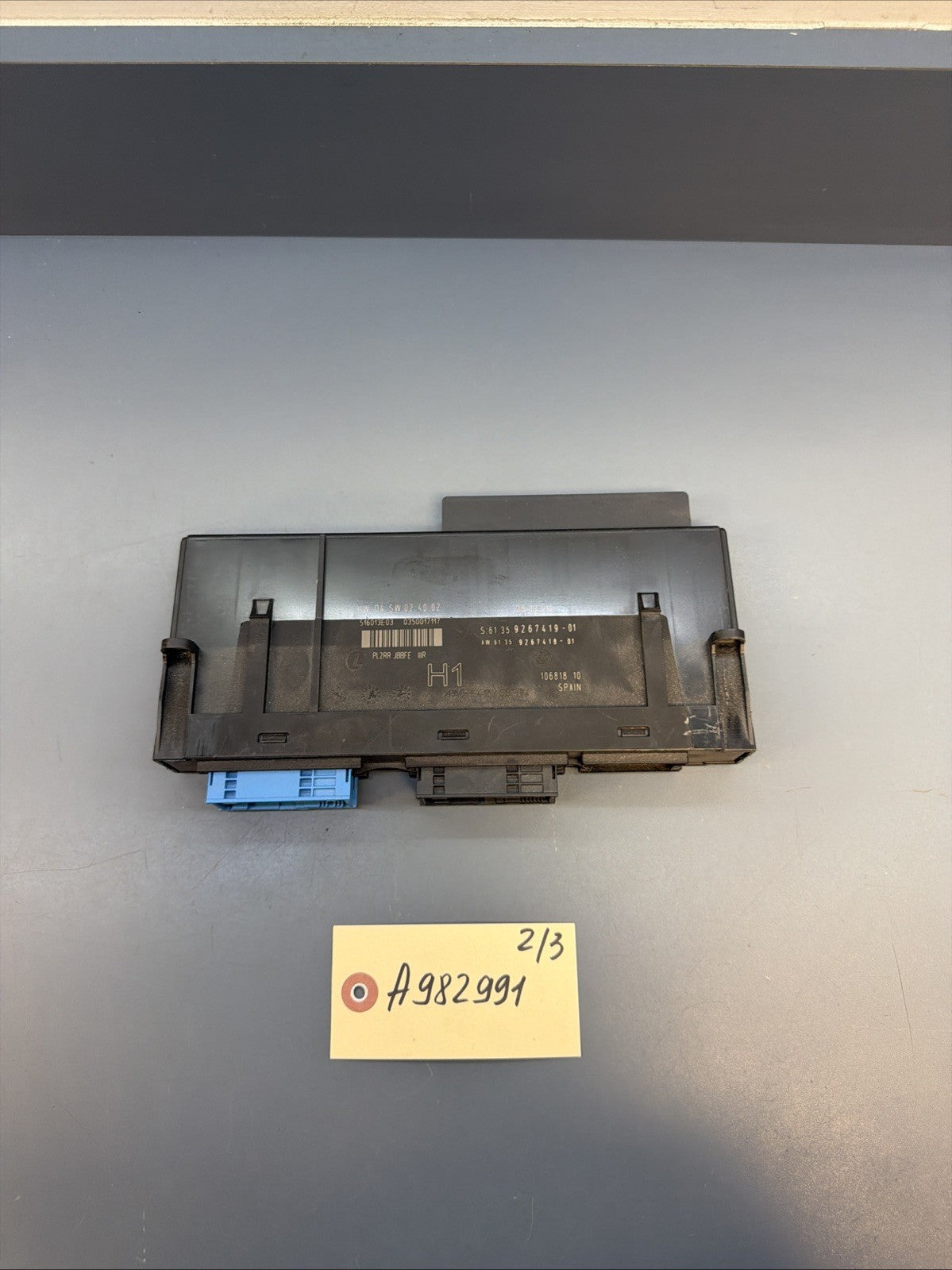 BMW 3 SERIES E90 E91 E92 E93 05-13 BODY CONTROL MODULE 9267419