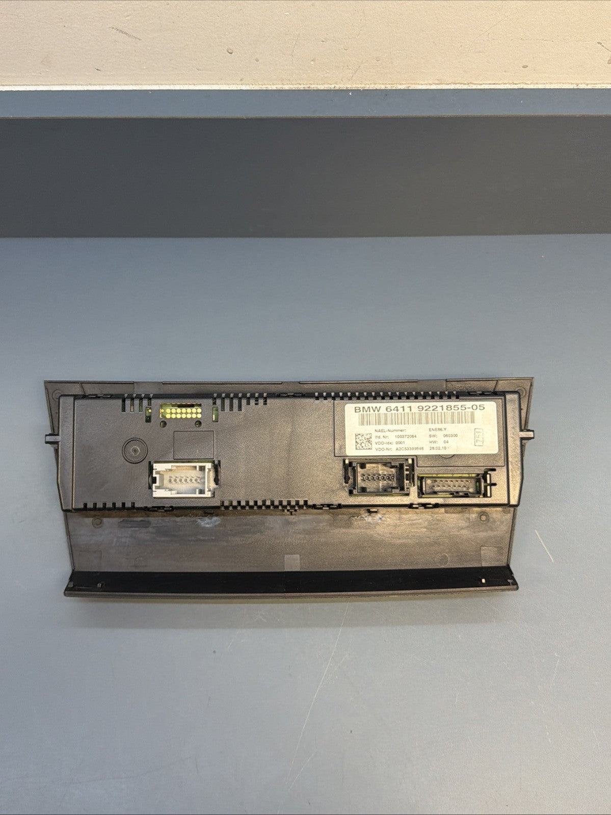 07-13 BMW E90 E92 128i 335i 328i AC A/C Heater Climate Control Switch 9221855