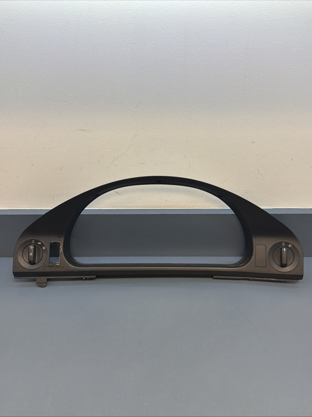 97-03 BMW E39 5 SEREIS Speedometer Cluster Trim Bezel w/ Switches Black 8159735