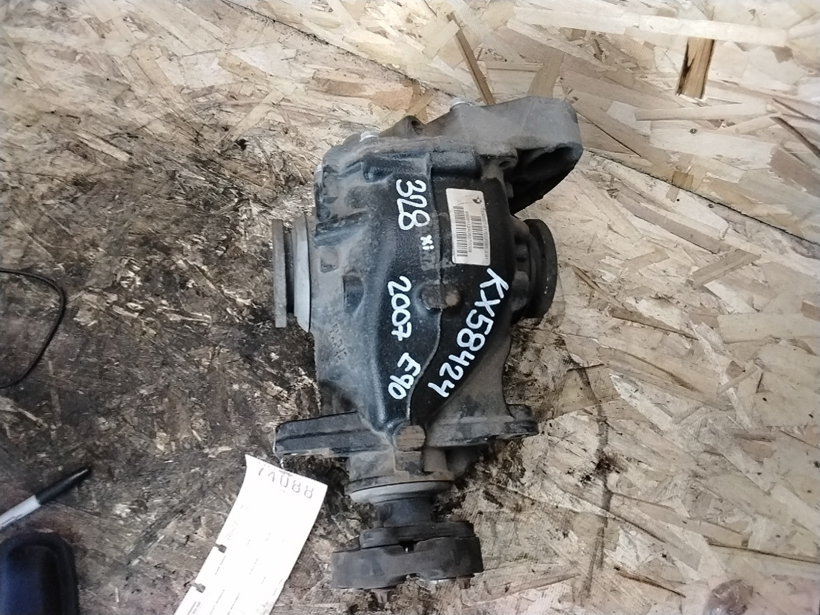 BMW REAR DIFFERENTIAL 328XI SERIES 3.91 FINAL DRIVE E90 7519943