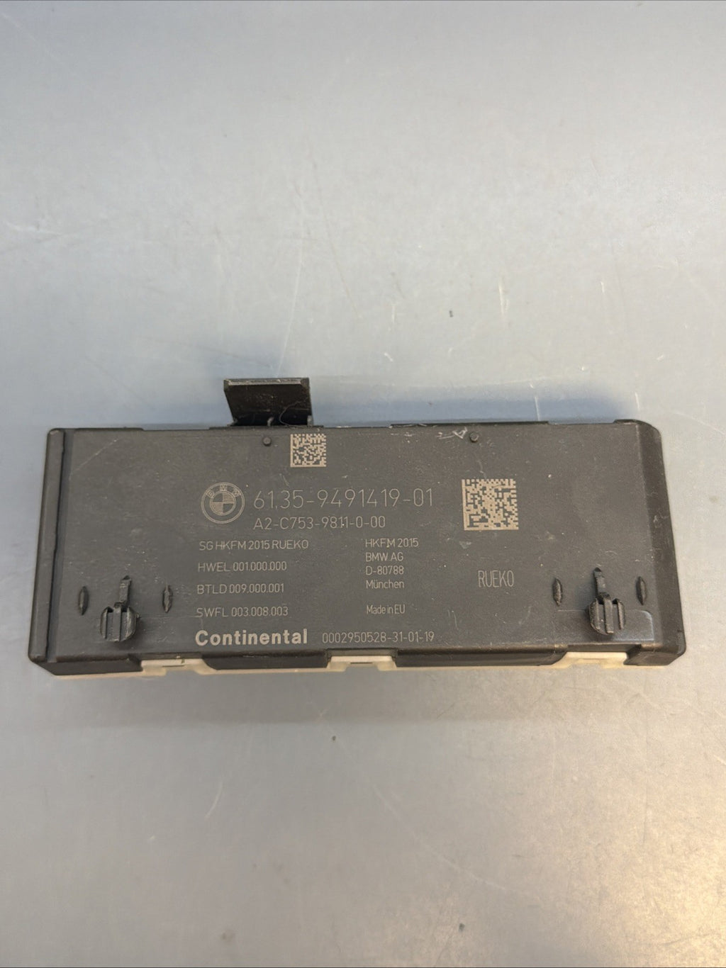 2017-2023 BMW X2 F39 Trunk Hatch Liftgate Lift Control Module OEM 9491419