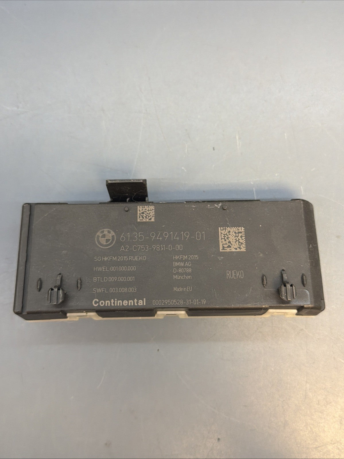 2017-2023 BMW X2 F39 Trunk Hatch Liftgate Lift Control Module OEM 9491419
