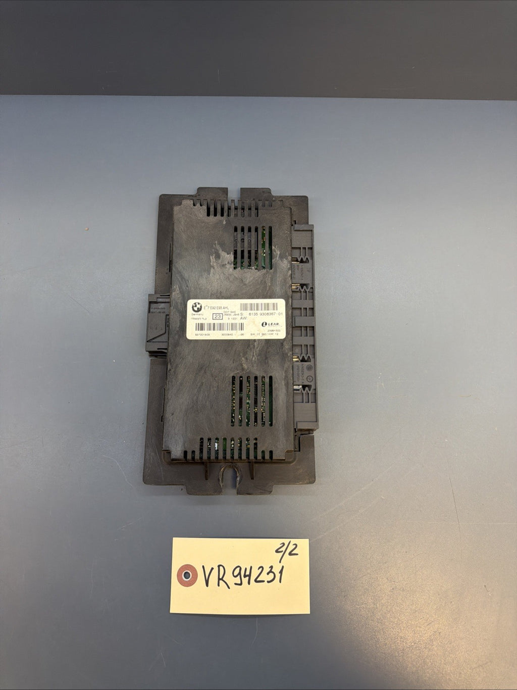 OEM BMW X1 E84 AHL FRM3 PL2 Footwell Light Control Module 9308367