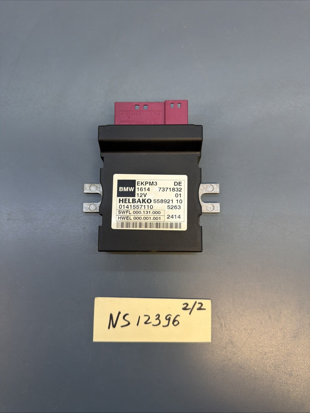 12-18 BMW 3 4 F30 F32 F36 328 320 Fuel Pump Control Unit 7371832 OEM EKPM3