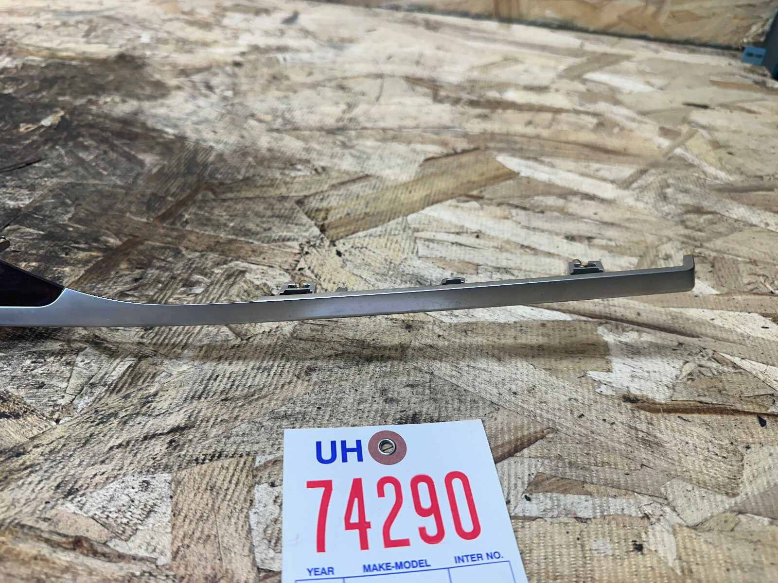 BMW 2011-2019 F30 F32 3 4 SERIES RIGHT DASH VENT TRIM WALNUT+SILVER 9231229
