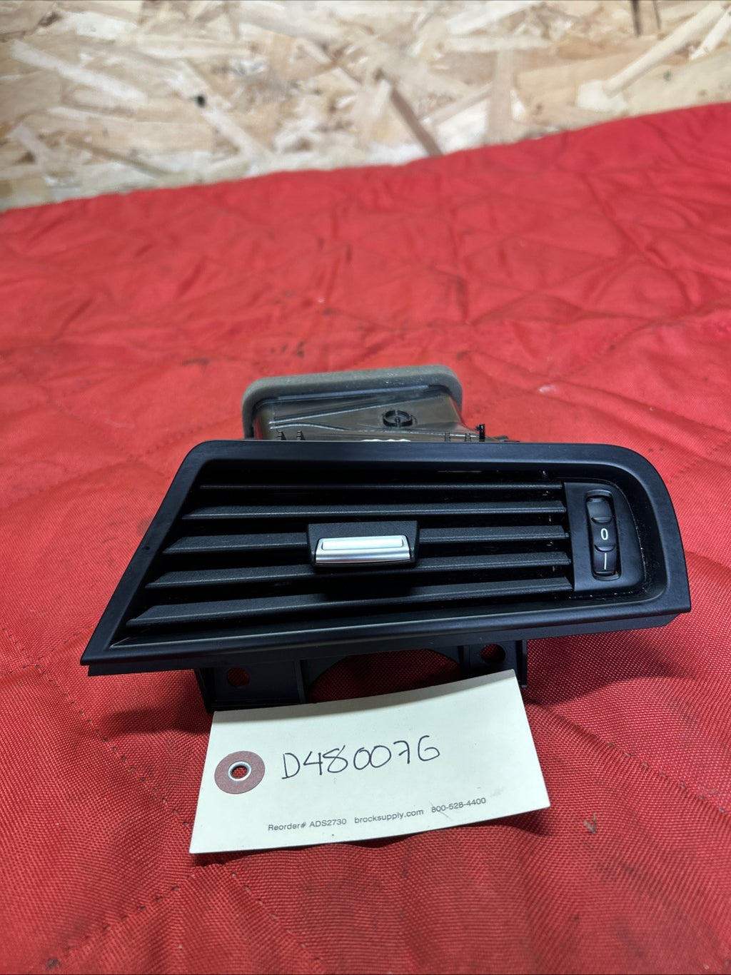 11-16 BMW F10 528I 535I 550I M5 FRONT RIGHT DASH DASHBOARD AC AIR VENT 916688