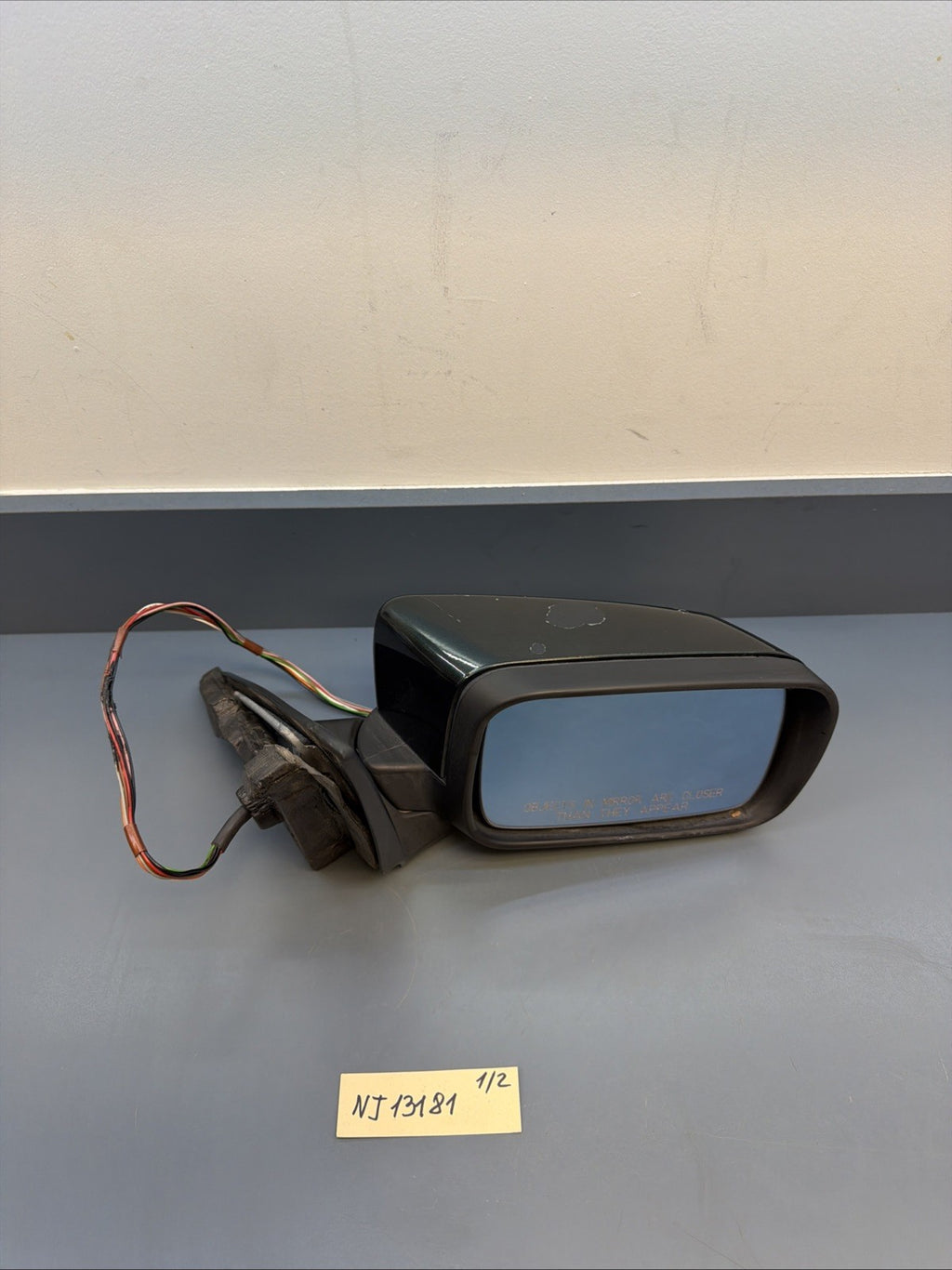 BMW E46 RIGHT PASSANGER SIDE MIRROR GREEN COMPLETE OEM BMW 0117351