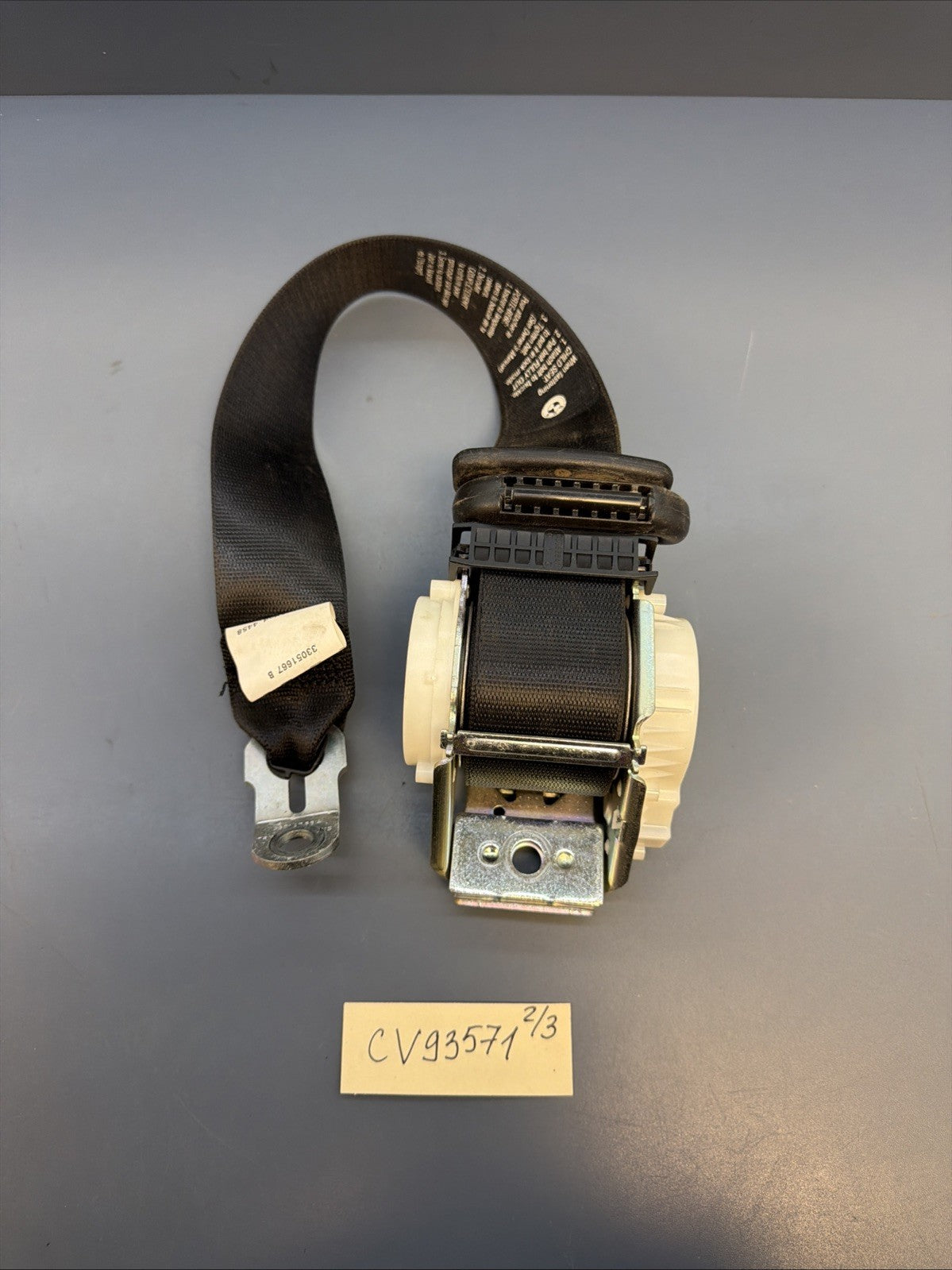 03-10 BMW E63 E64 645 650 M6 REAR LEFT or RIGHT SEAT BELT CONVERTIBLE 34003266