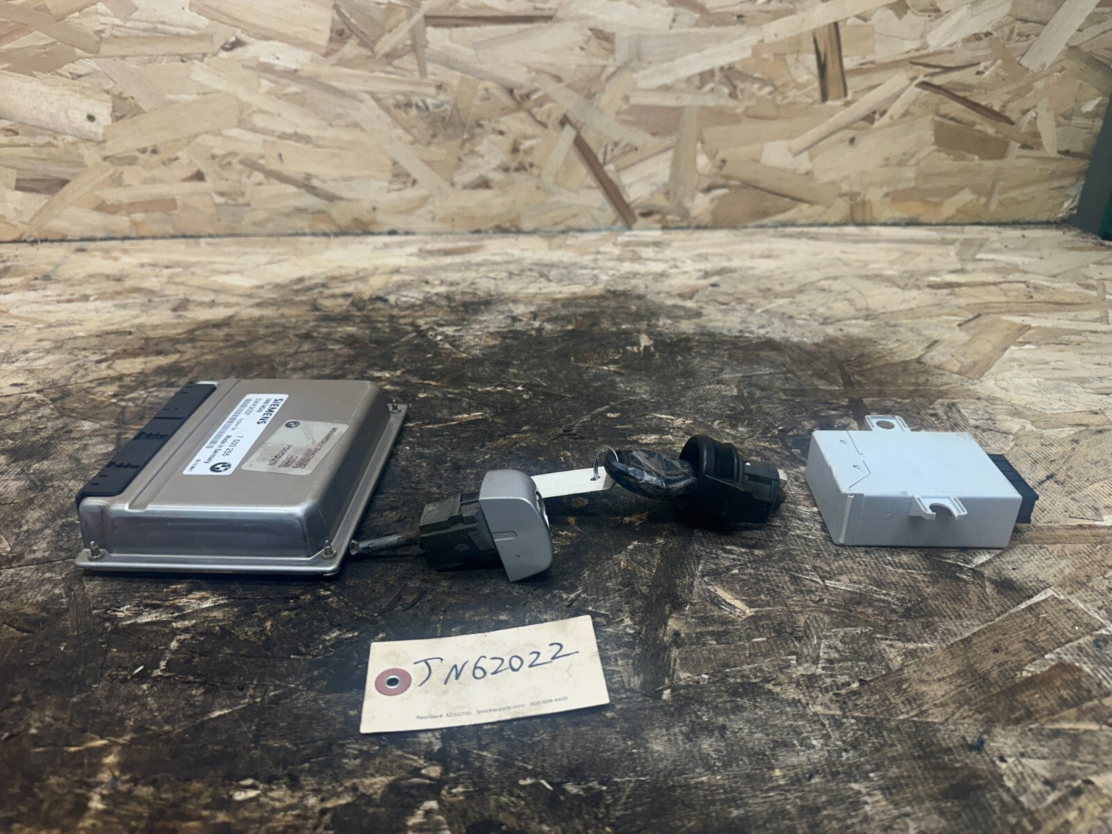 BMW 00-06 323ci ECU+CAS(IMMOBILIZER)+KEY+DOOR LOCK VIN MATCHED SET OEM 7500255