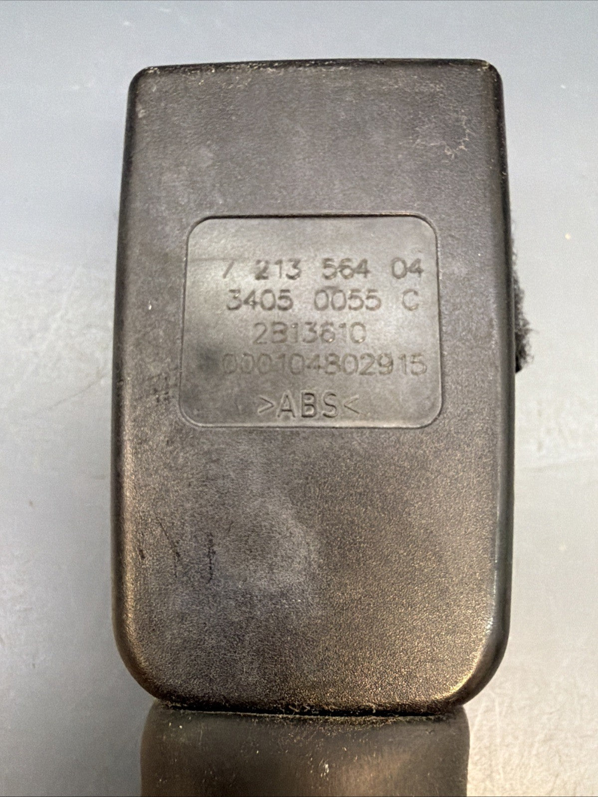 OEM BMW 7213564 Right Side Seatbelt Buckle Receiver E90 E91 E92 E93 E84 E89