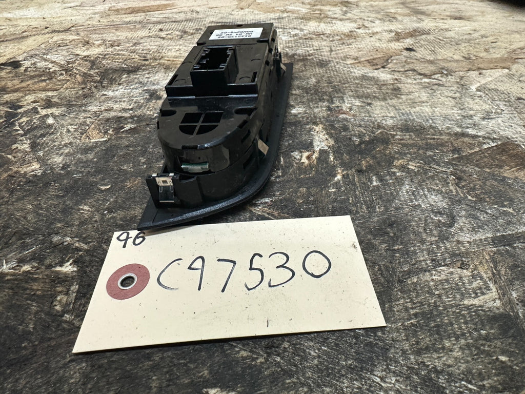 BMW 06-12 E90 LEFT DRIVER SIDE MASTER POWER WINDOW MIRROR SWITCHES OEM 9132135